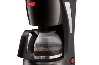 Pigeon Brewster Coffee Maker, 600 Watt, 4 Cups Drip Coffee maker (Black)